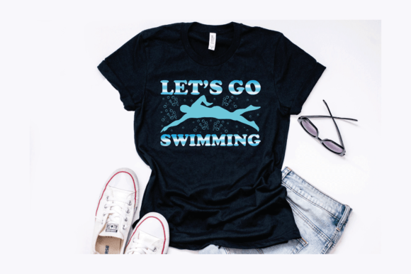 Download Let's Go Swimming Classic Design - Premium Bundle