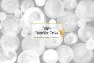 Download White Watercolor Circles Clipart - White watercolor Collection